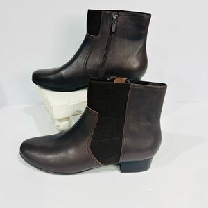 Trotters Women's Monte Dark Brown Ankle Boots
